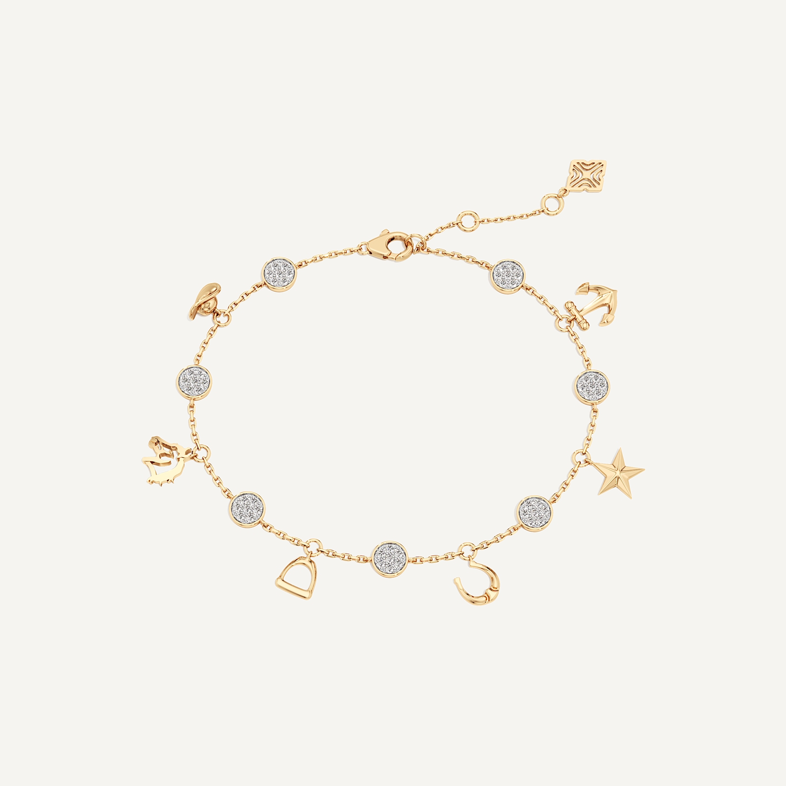 Buy Best|Orion Charm Horseshoe Lab Grown Diamond BR|online