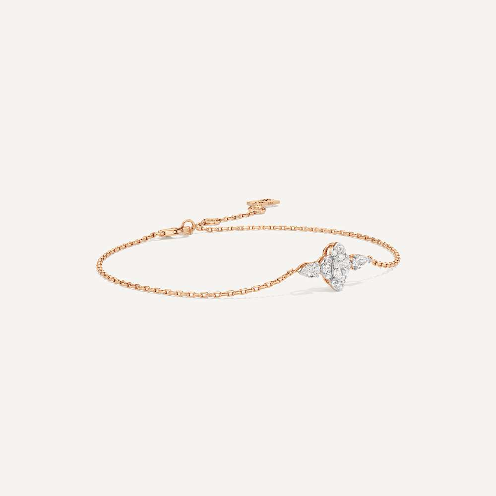 Bailey Oval Pear & Round Diamond