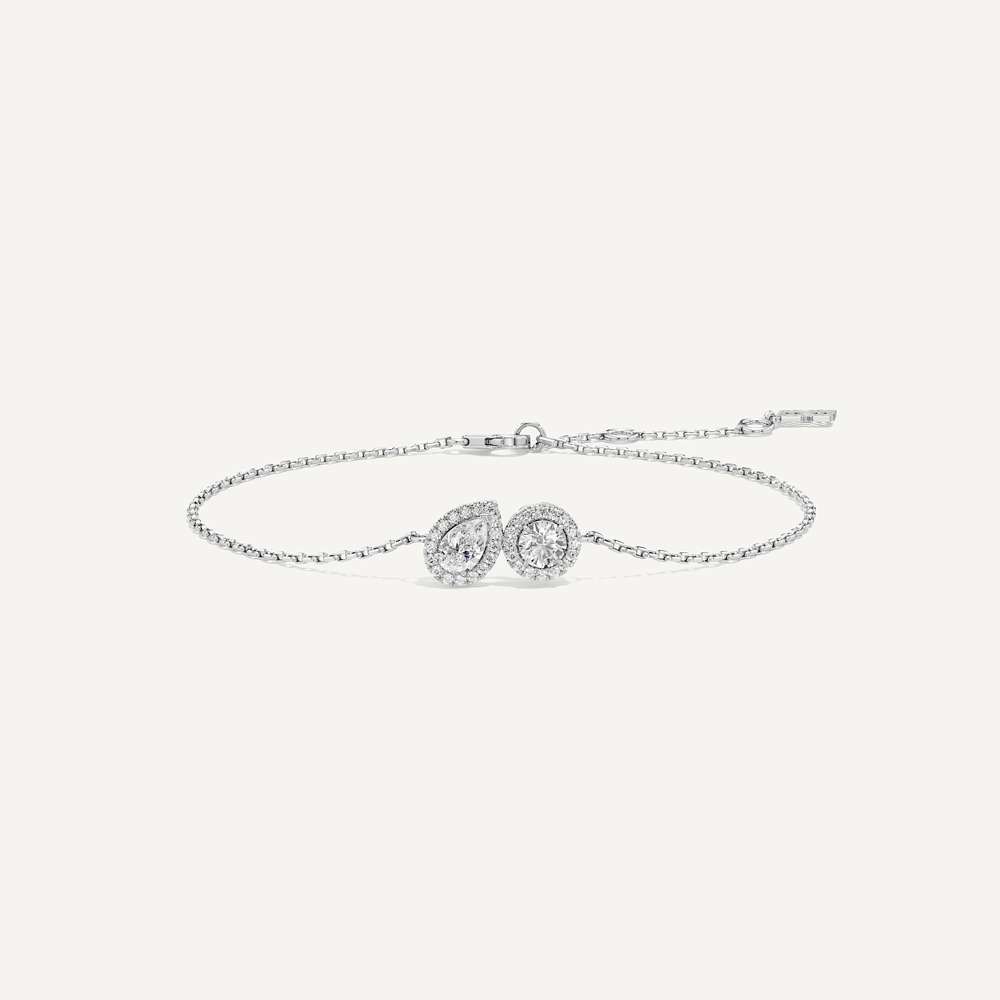 Rio Pear & Round Duo Diamond