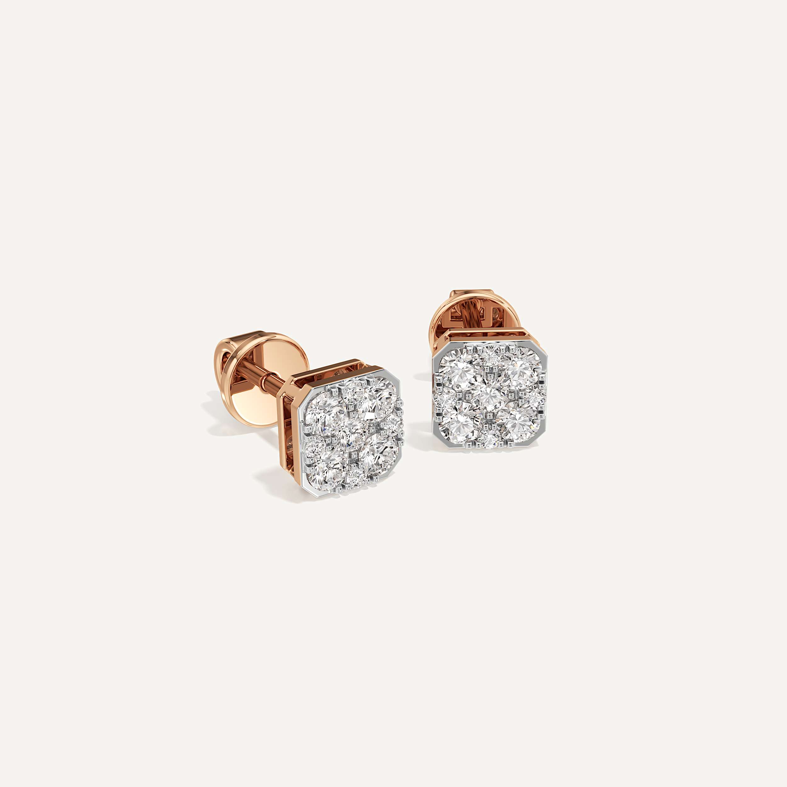 Versatile Emerald Diamond Earrings