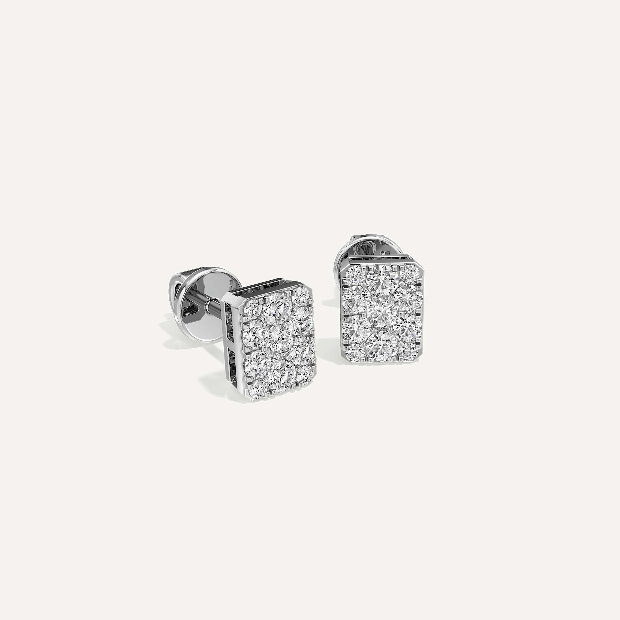 Versatile Emerald Diamond Earrings