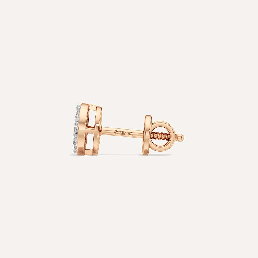 Aura Round Diamond Stud