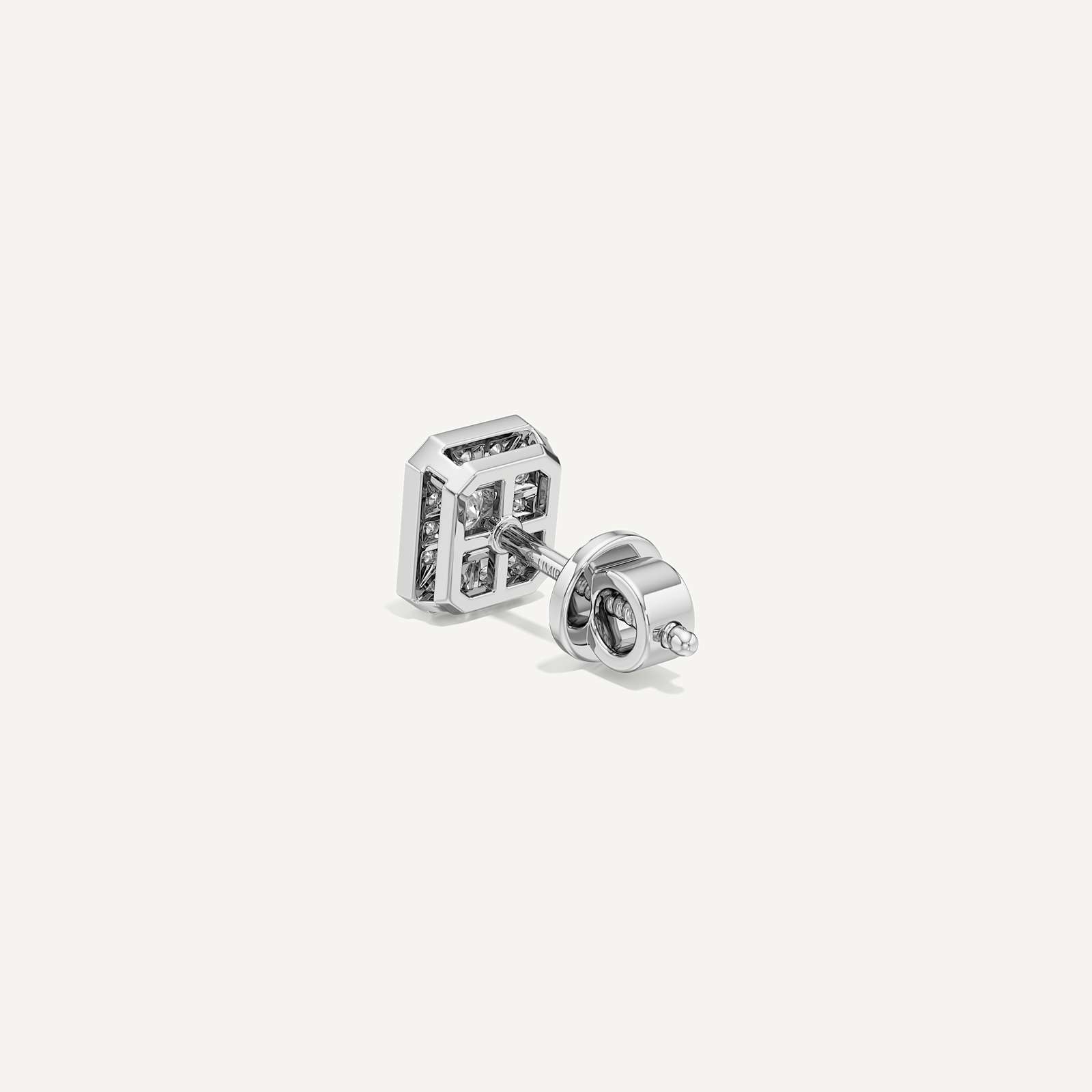 Emerald Calm Diamond Earrings