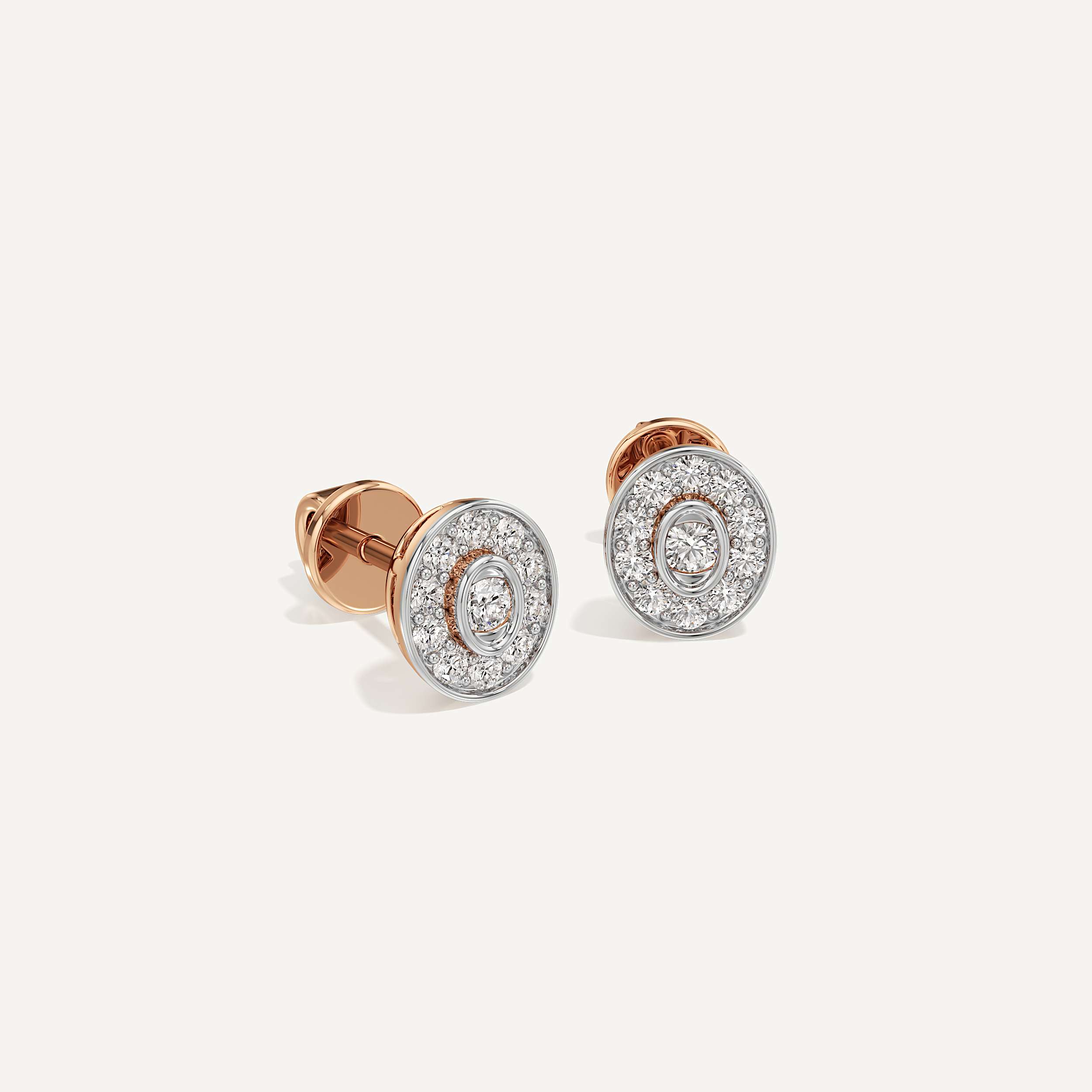 True Spark Oval Diamond Earrings