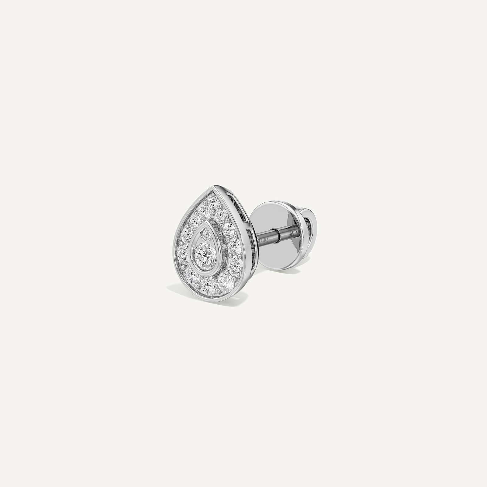 Always There Pear Diamond Earring