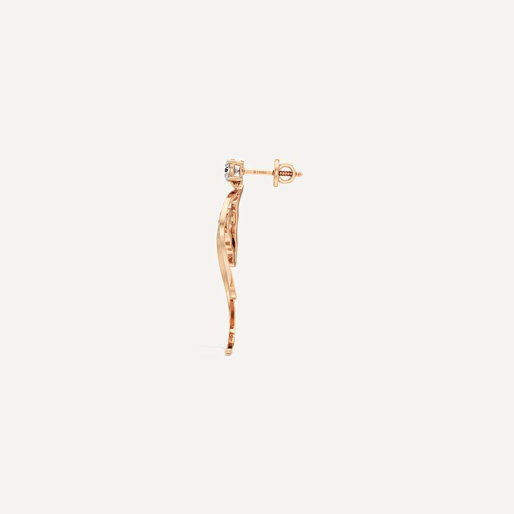 Pegasus Curve Horseshoe Earring