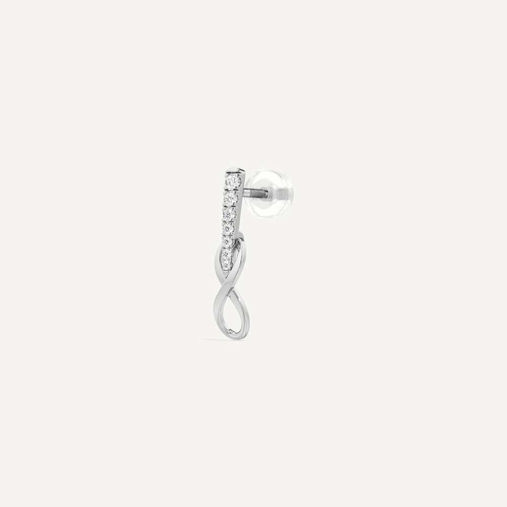 Infinity Link Round Diamond