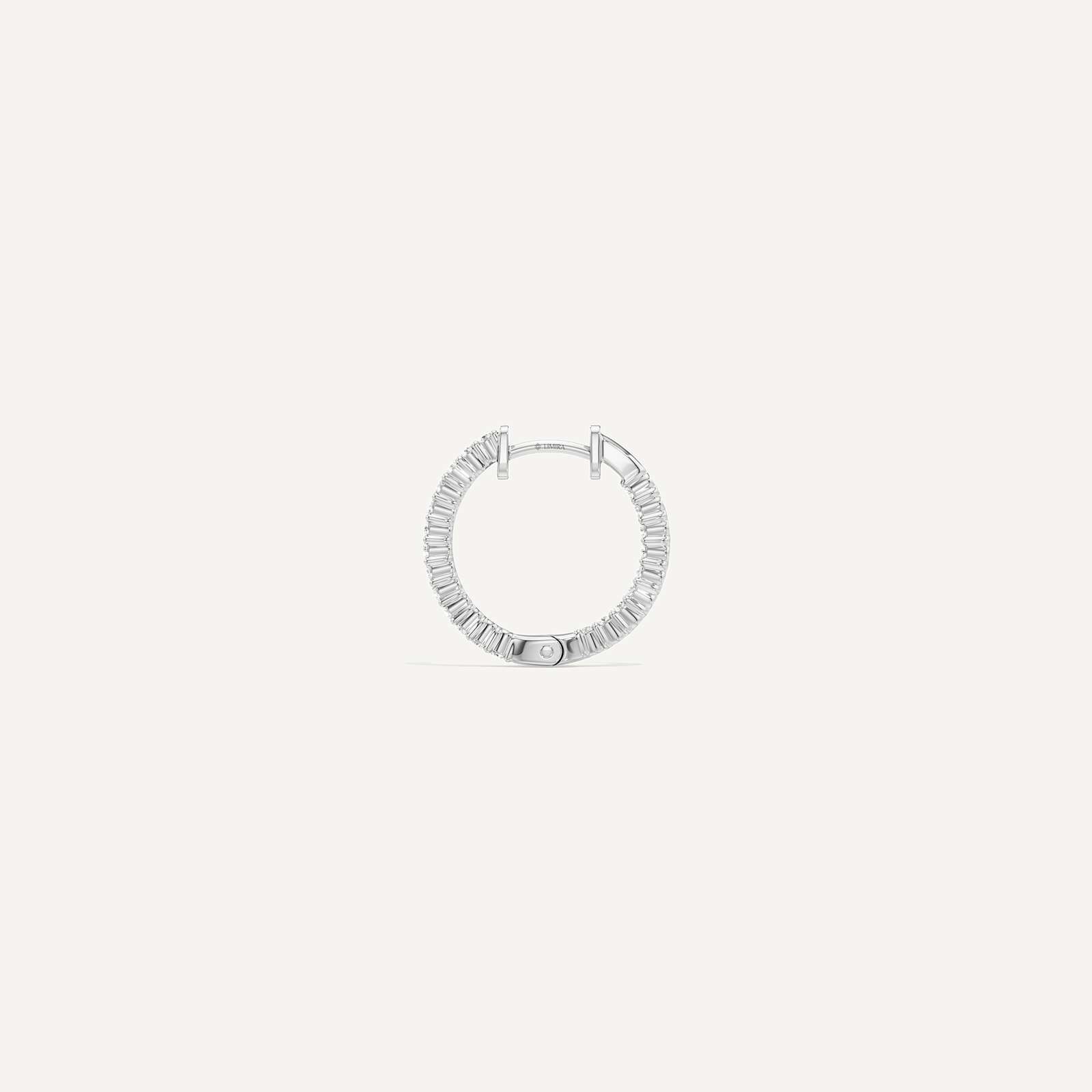Amore Diamond Hoop