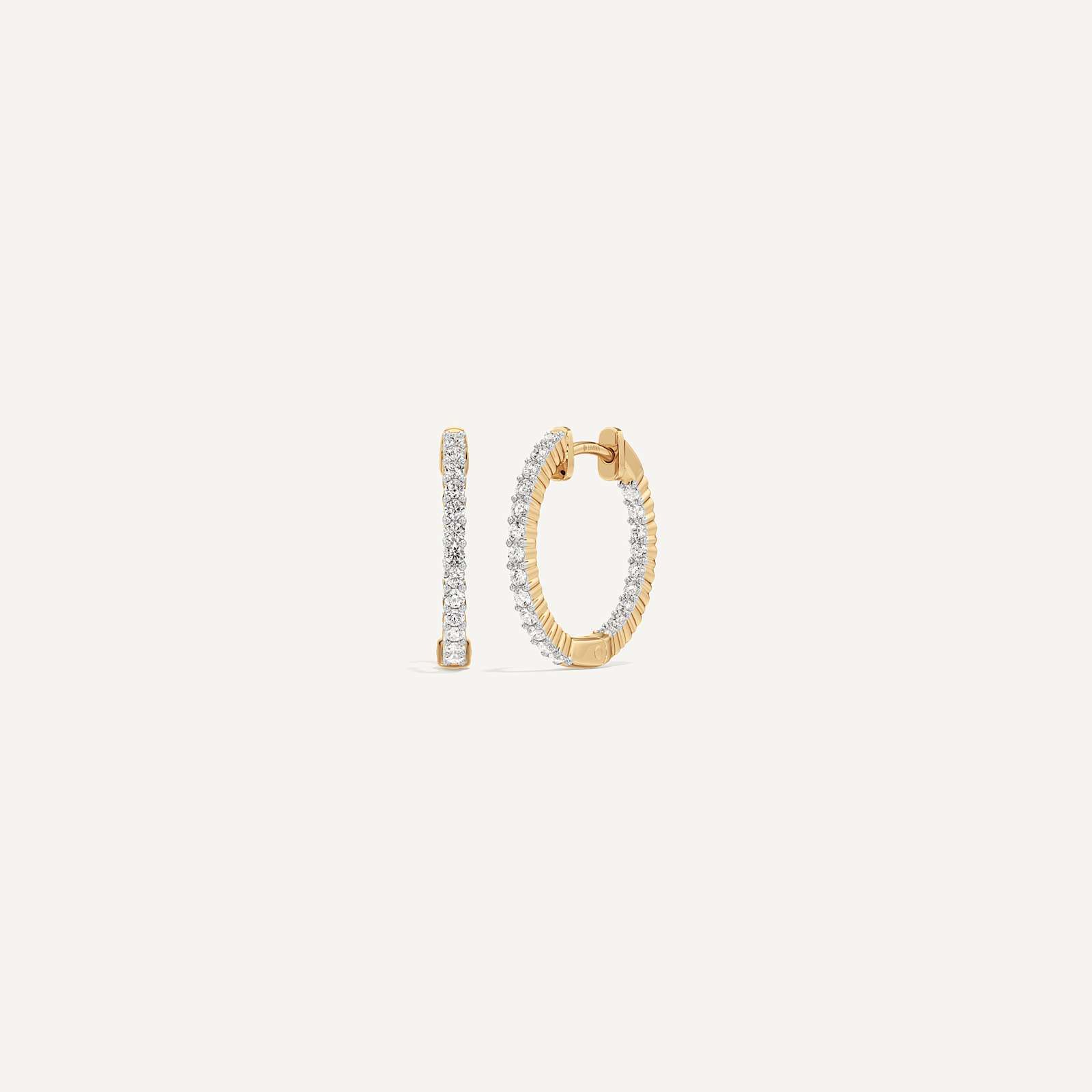 Amore Diamond Hoop