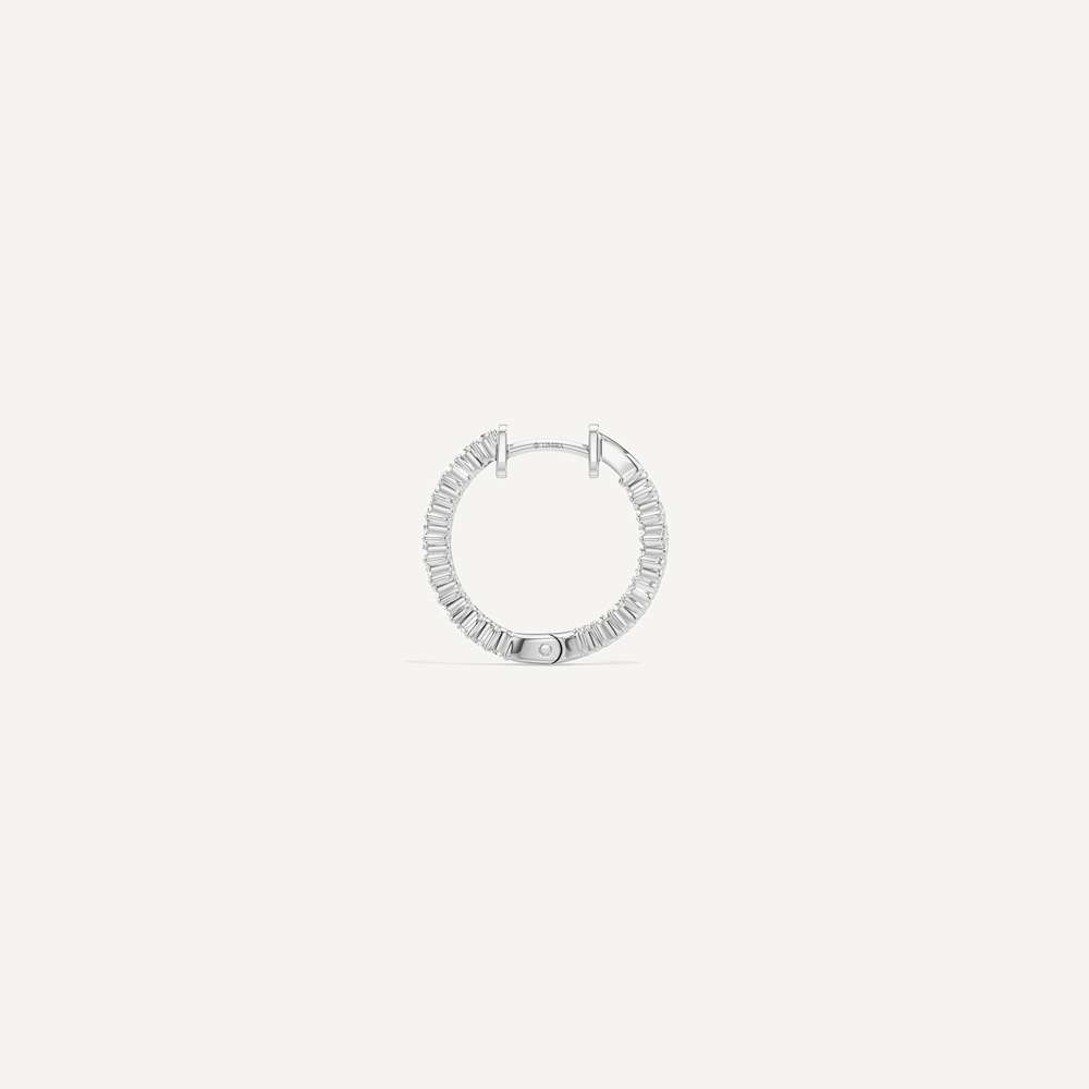 Amore Diamond Hoop