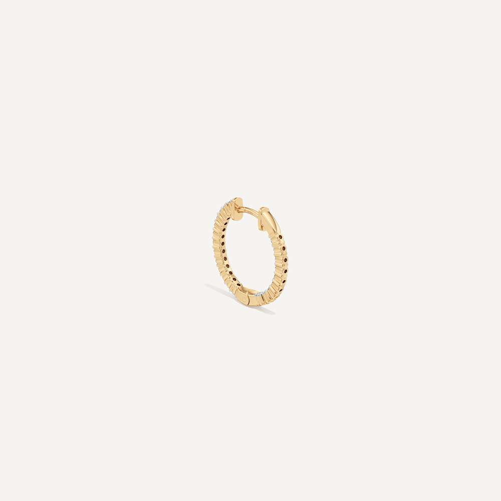 Amore Diamond Hoop