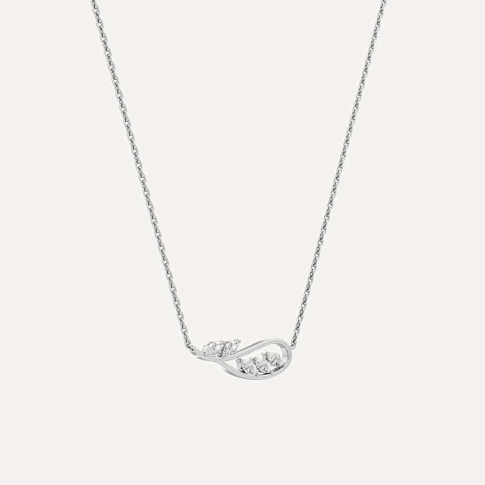 Twisted Leaf Marquise Diamond
