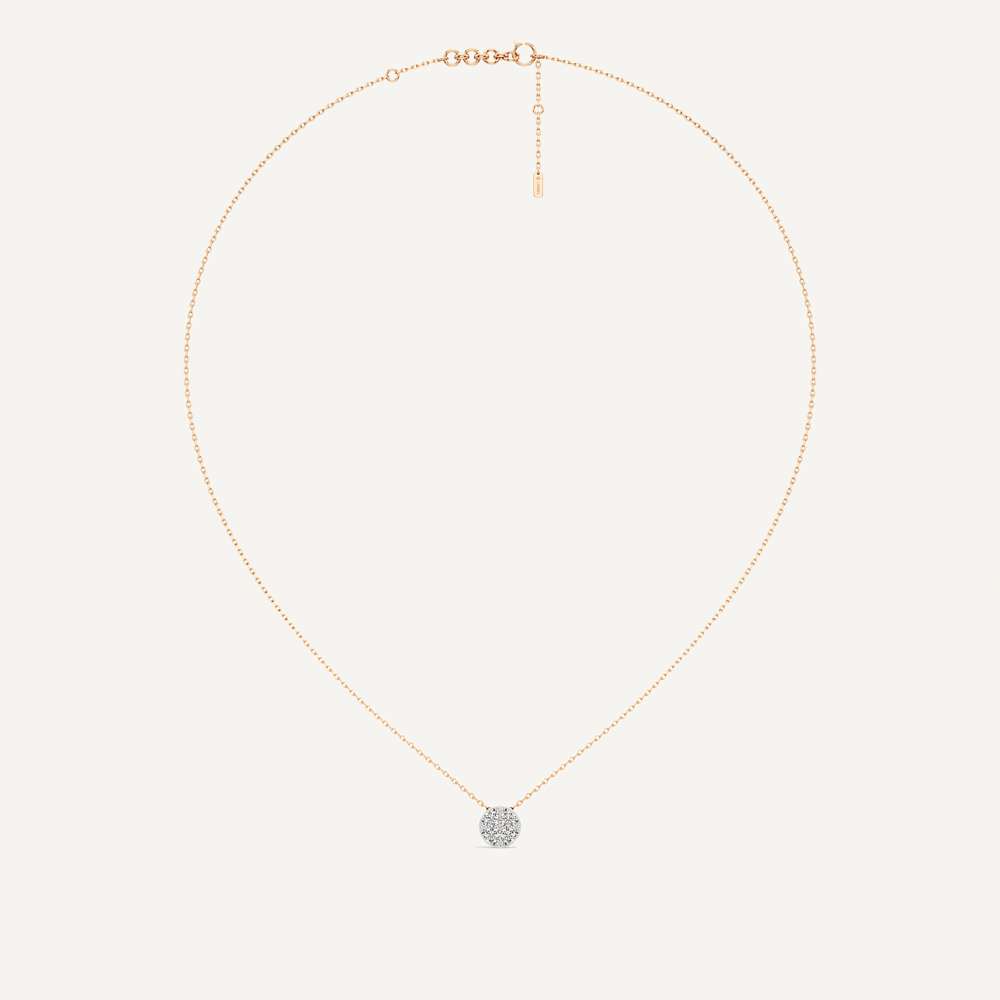 Whisper Round Diamond Pendant