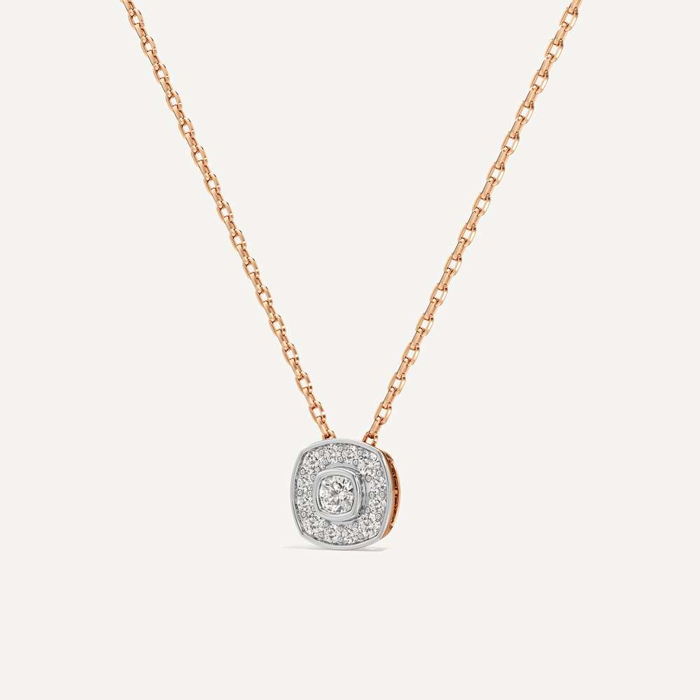 Majestic Cushion Diamond Pendant