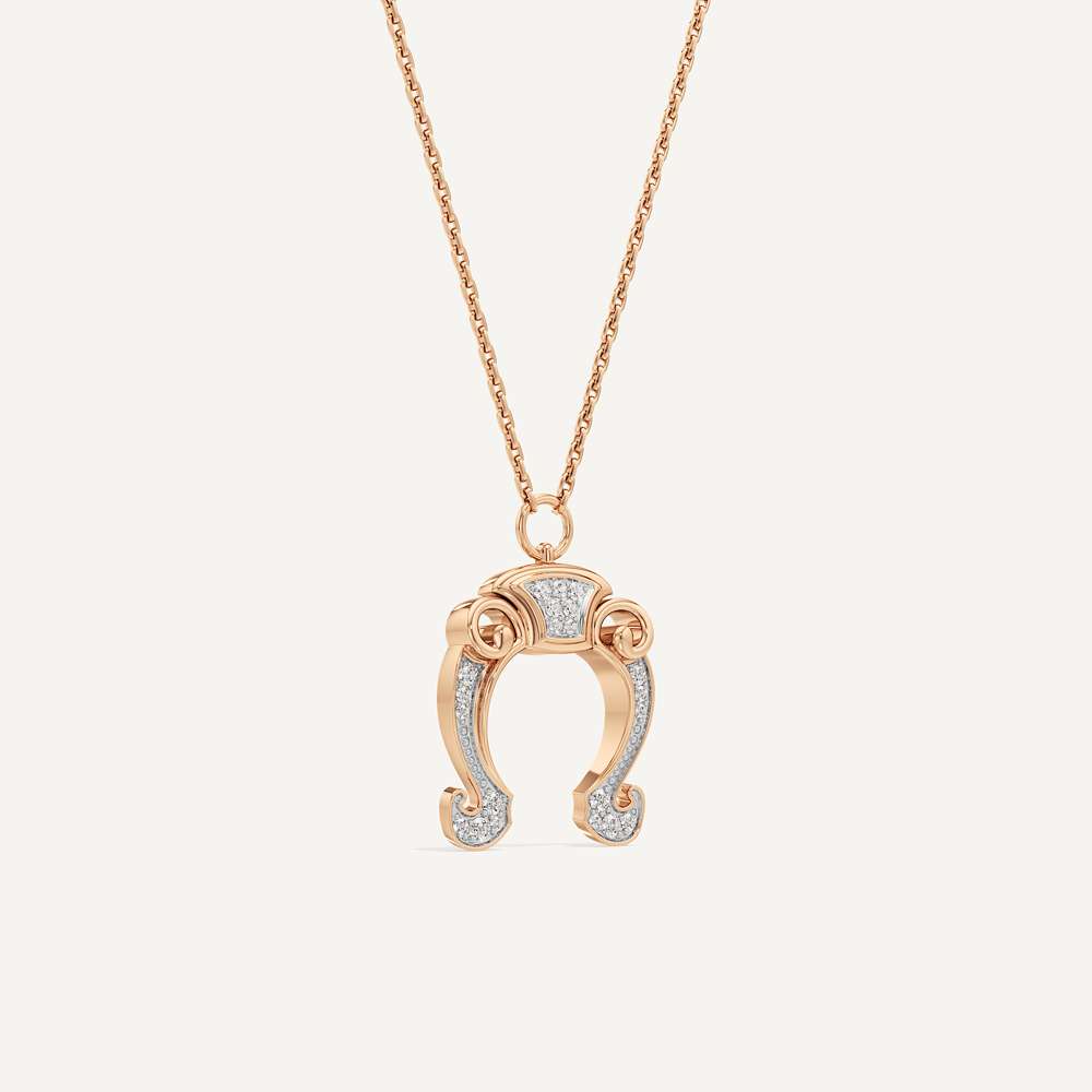 Eclipse Horseshoe Pendant