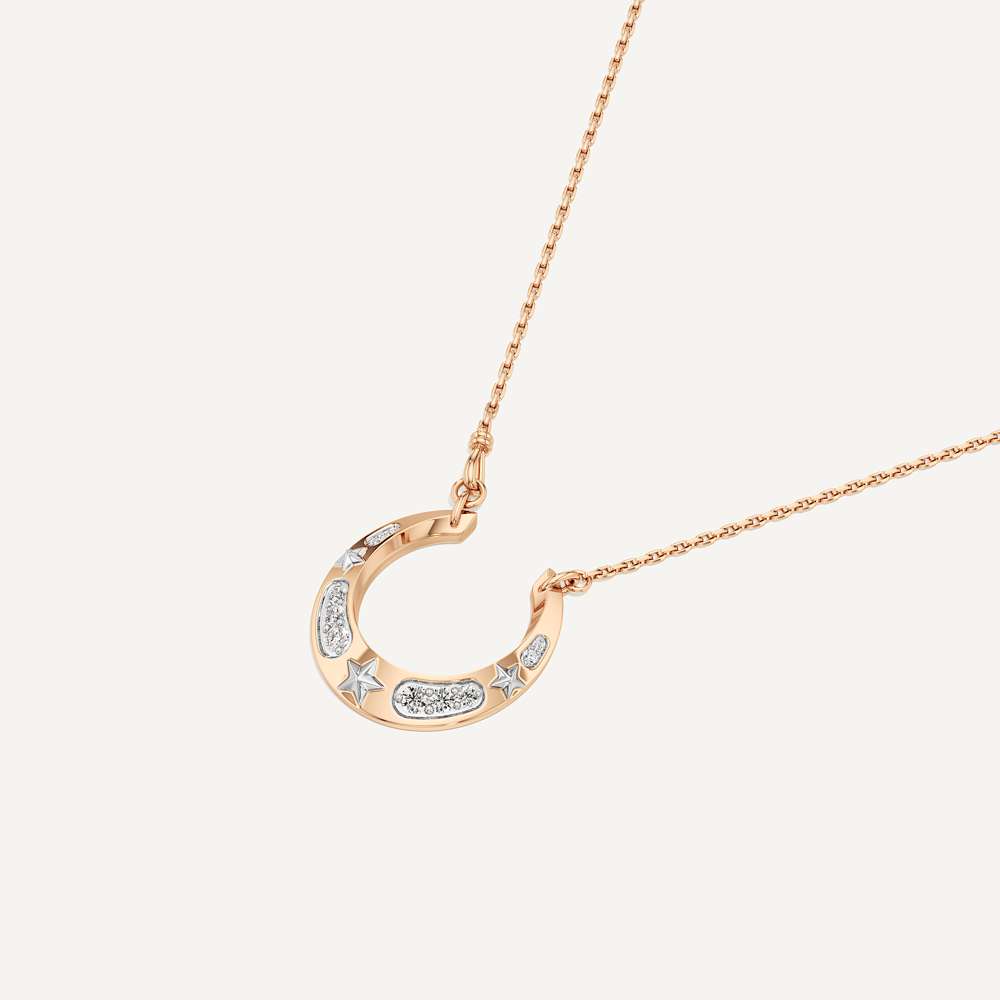 Symbolic Arc Horseshoe Pendant