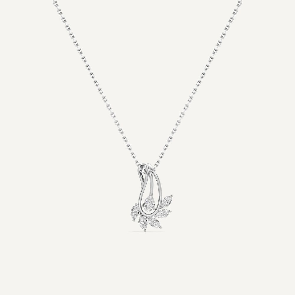 Olive Leaf Marquise Diamond  