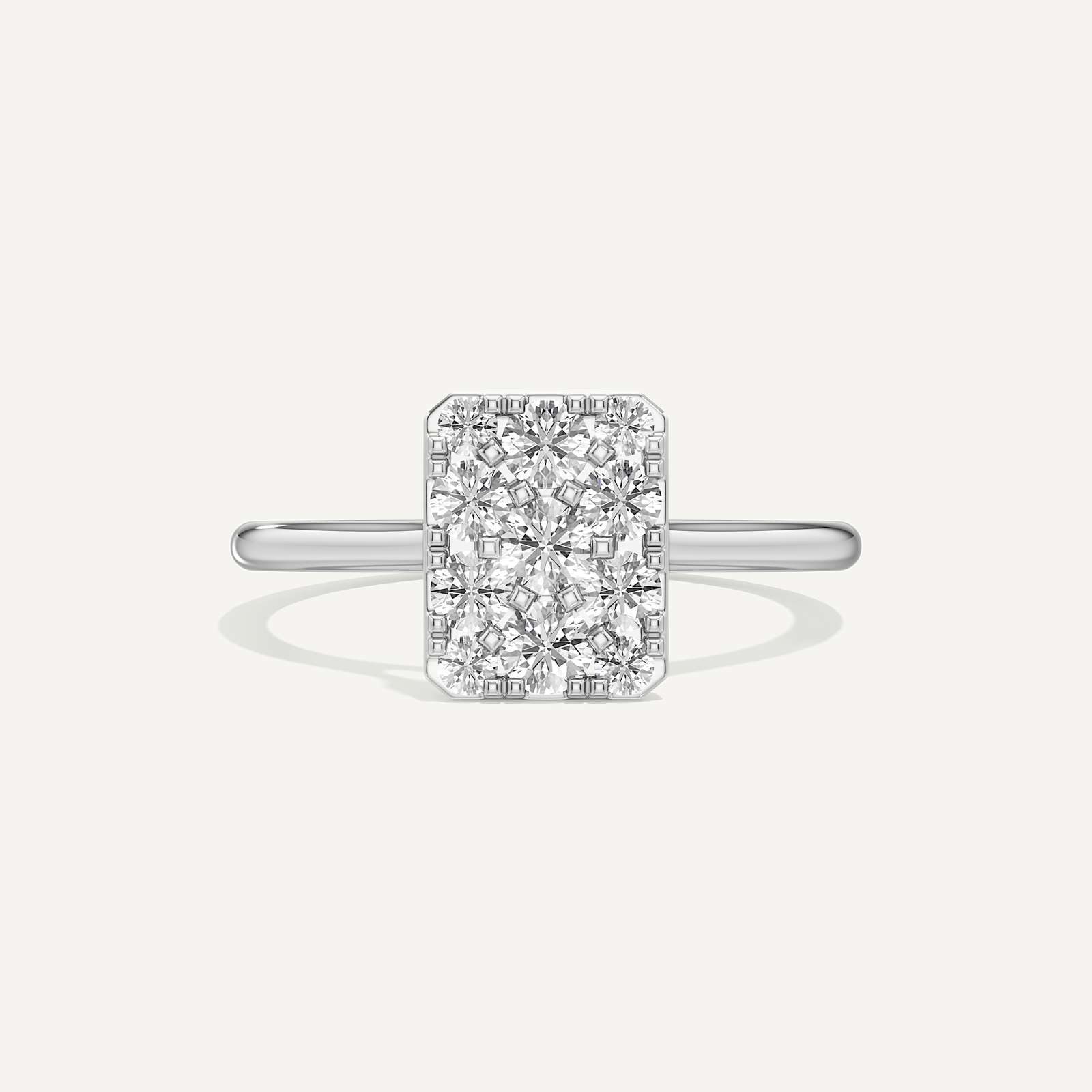Emerald Glory Diamond Ring