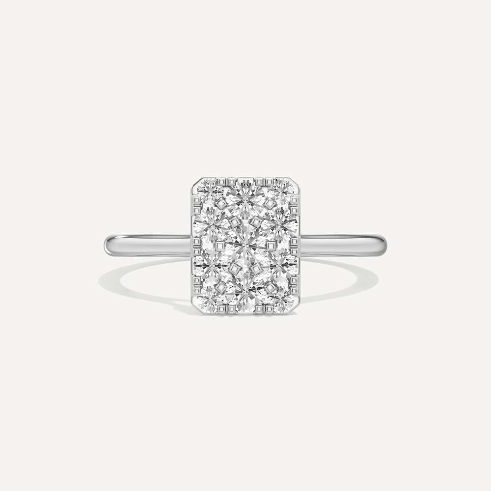 Emerald Glory Diamond Ring