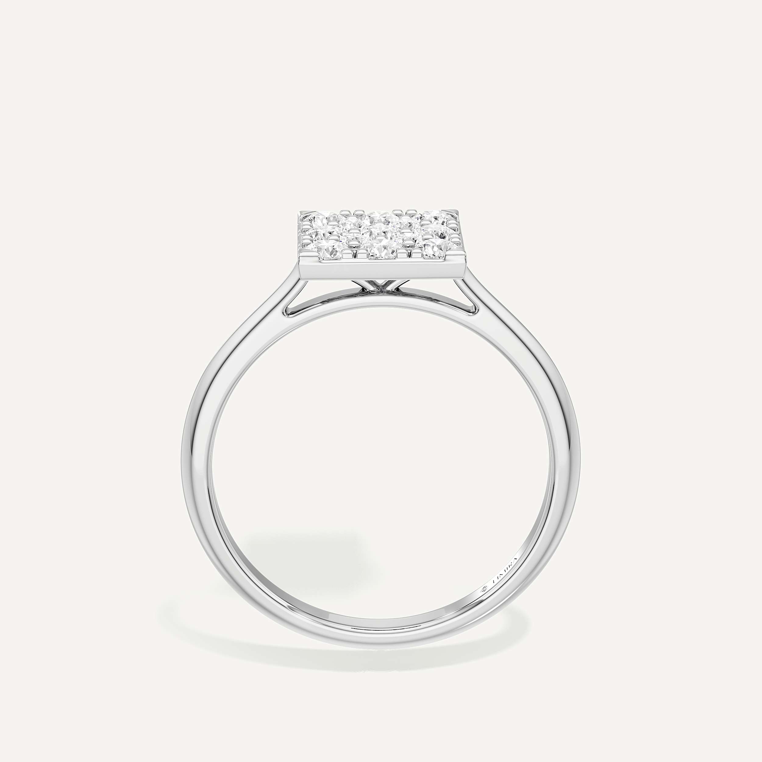 Breathtaking Princess Diamond Ring