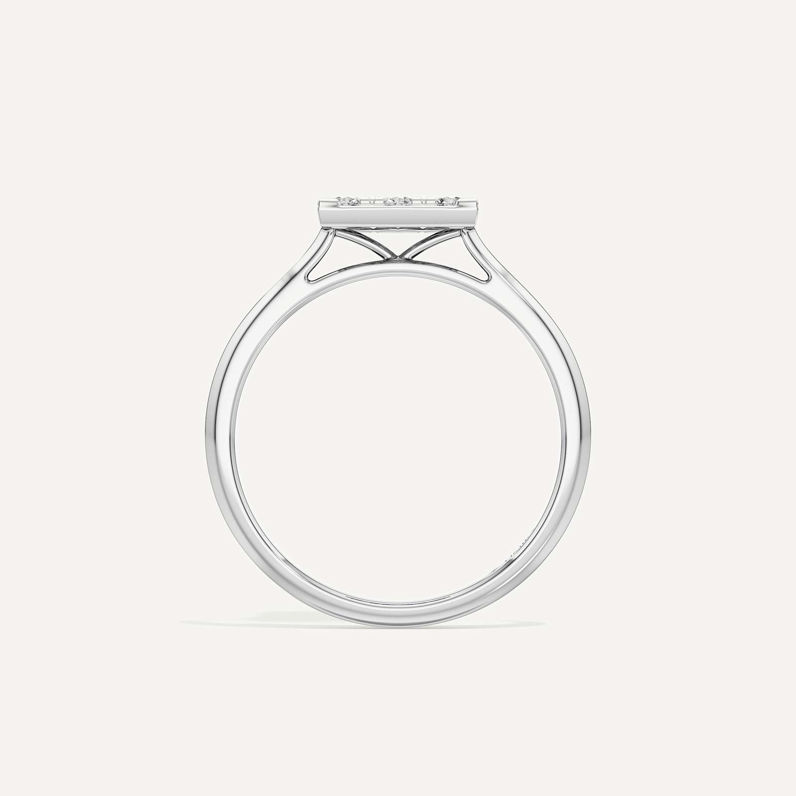 Poise Princess Diamond Ring