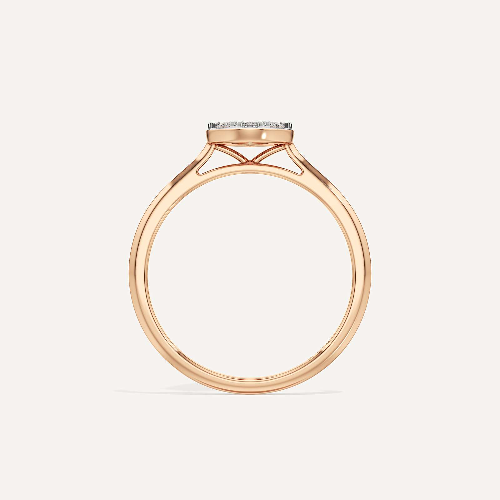 Hush Pear Diamond Ring