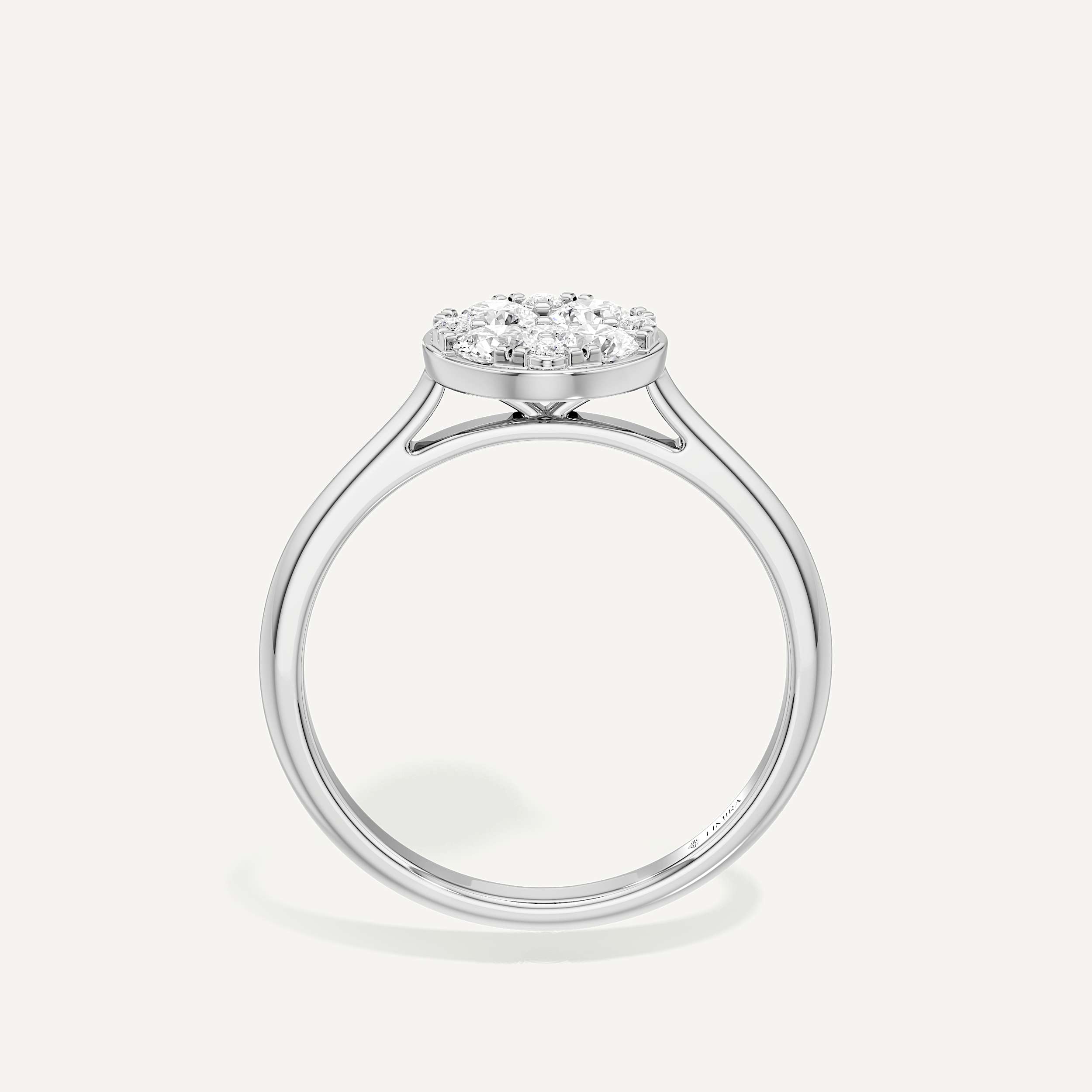 Whisper Round Diamond Ring