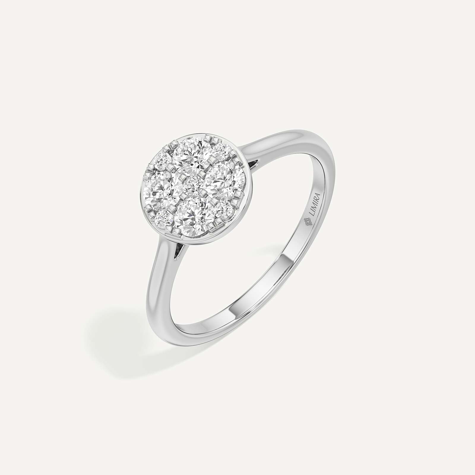Whisper Round Diamond Ring