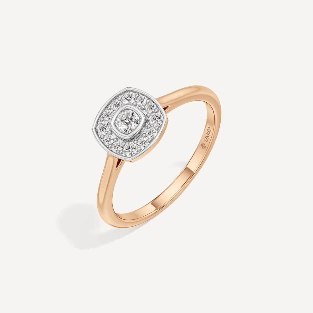 Forever Bright Cushion Diamond Ring