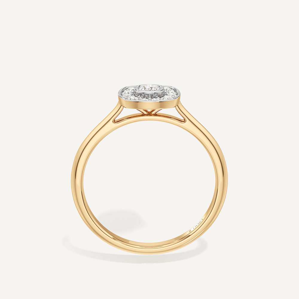 Forever Bright Cushion Diamond Ring