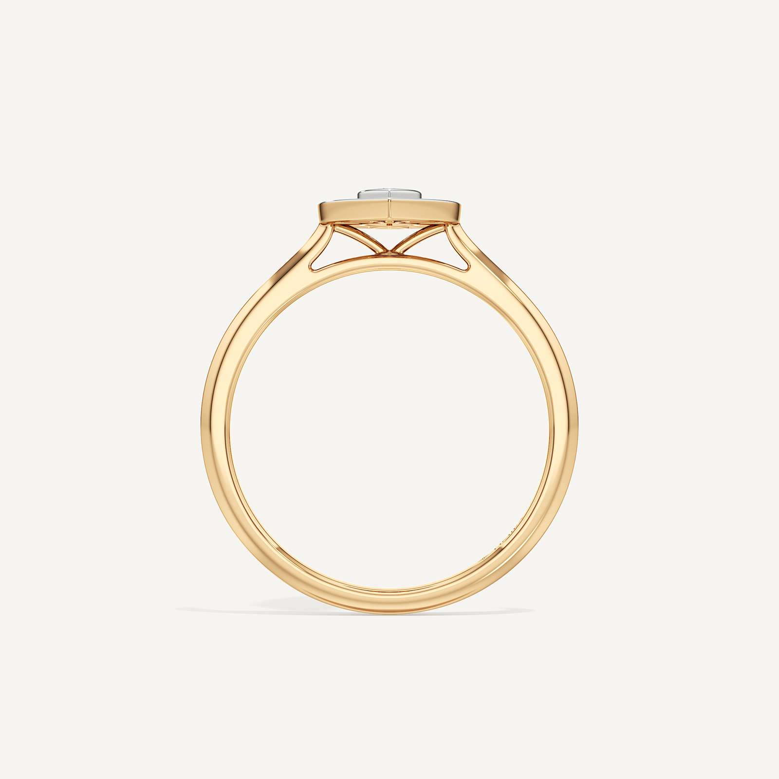 Evil Cham Marquise Diamond Ring