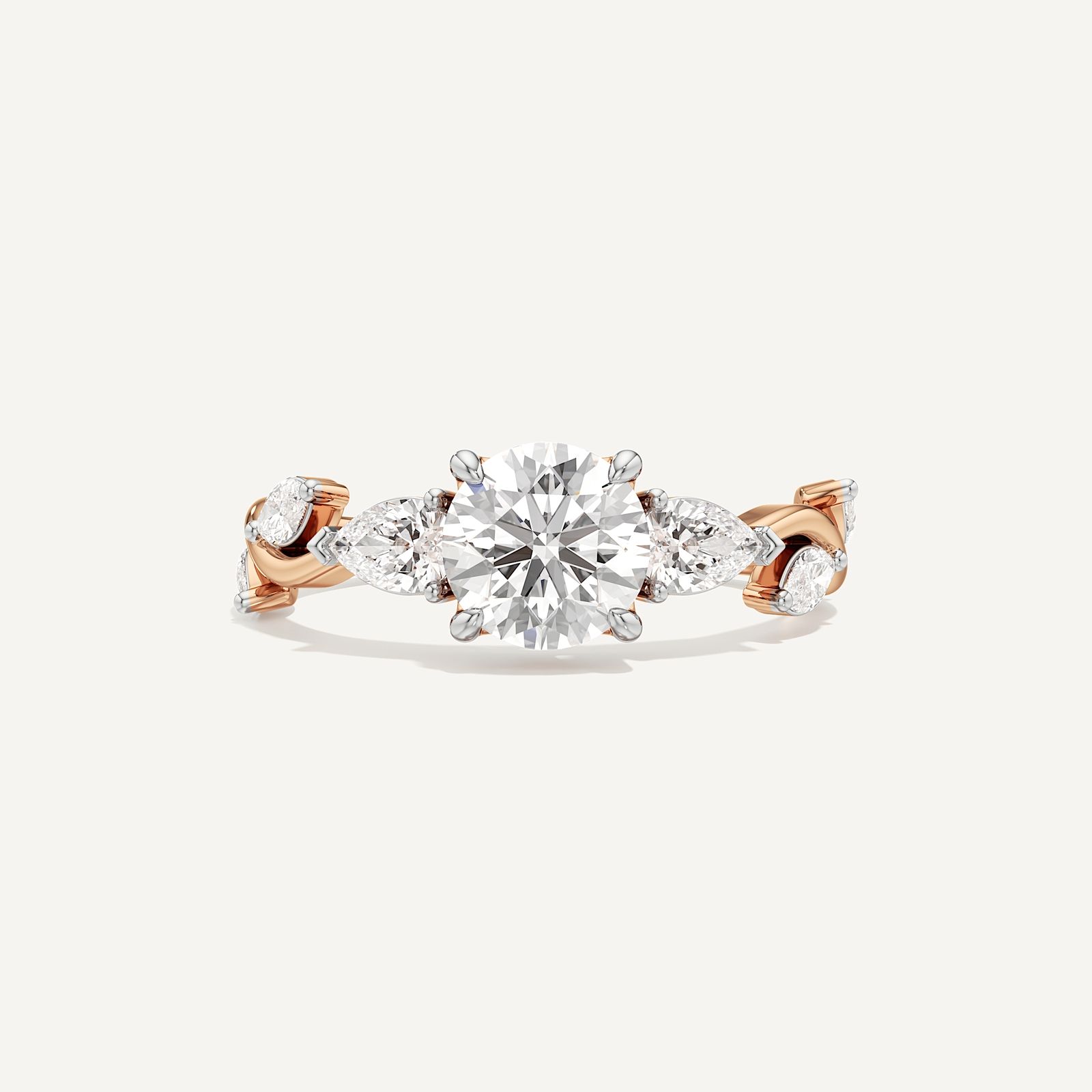 Five-Stone Round Diamond
