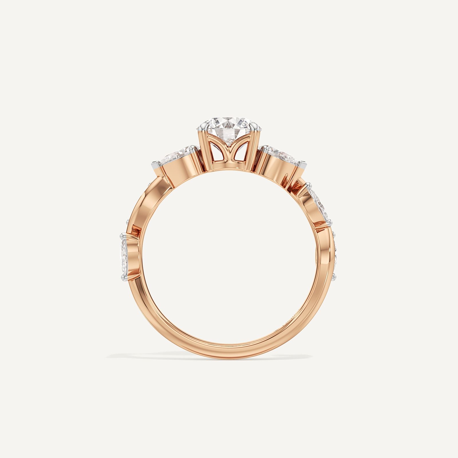 Five-Stone Round Diamond