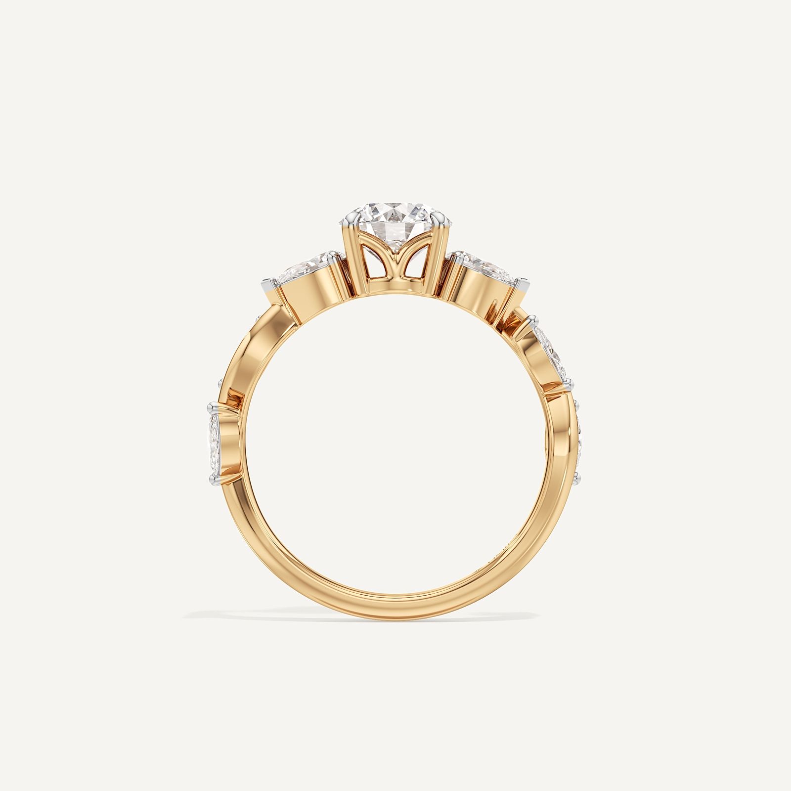 Five-Stone Round Diamond