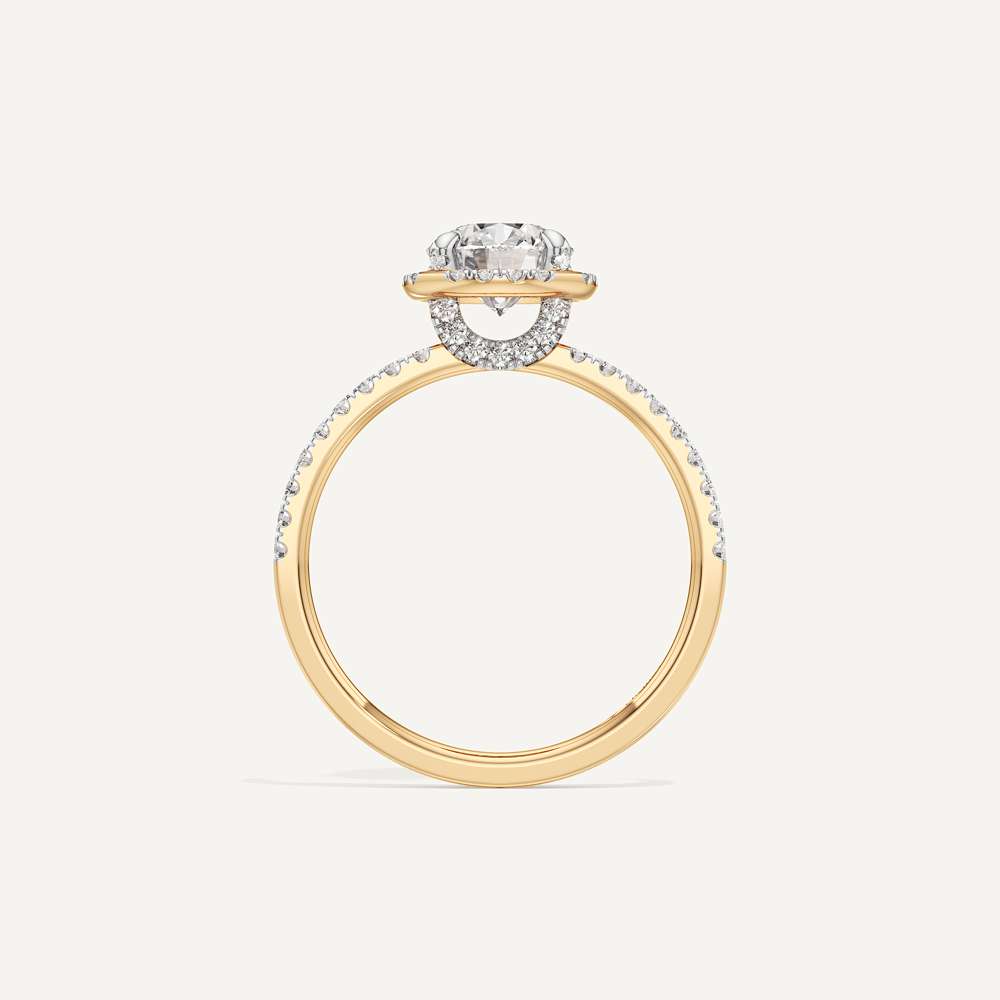 Brio Solitaire Round Diamond