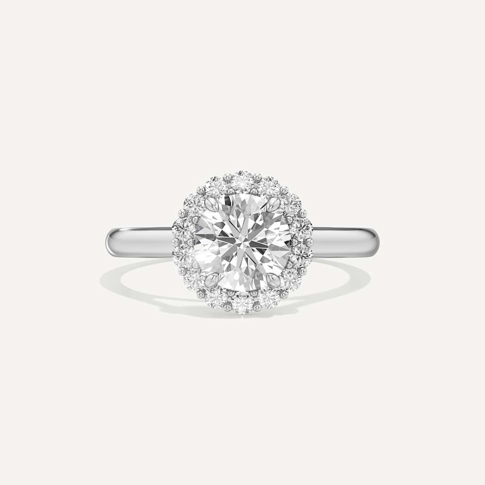 Sunflower Halo Diamond