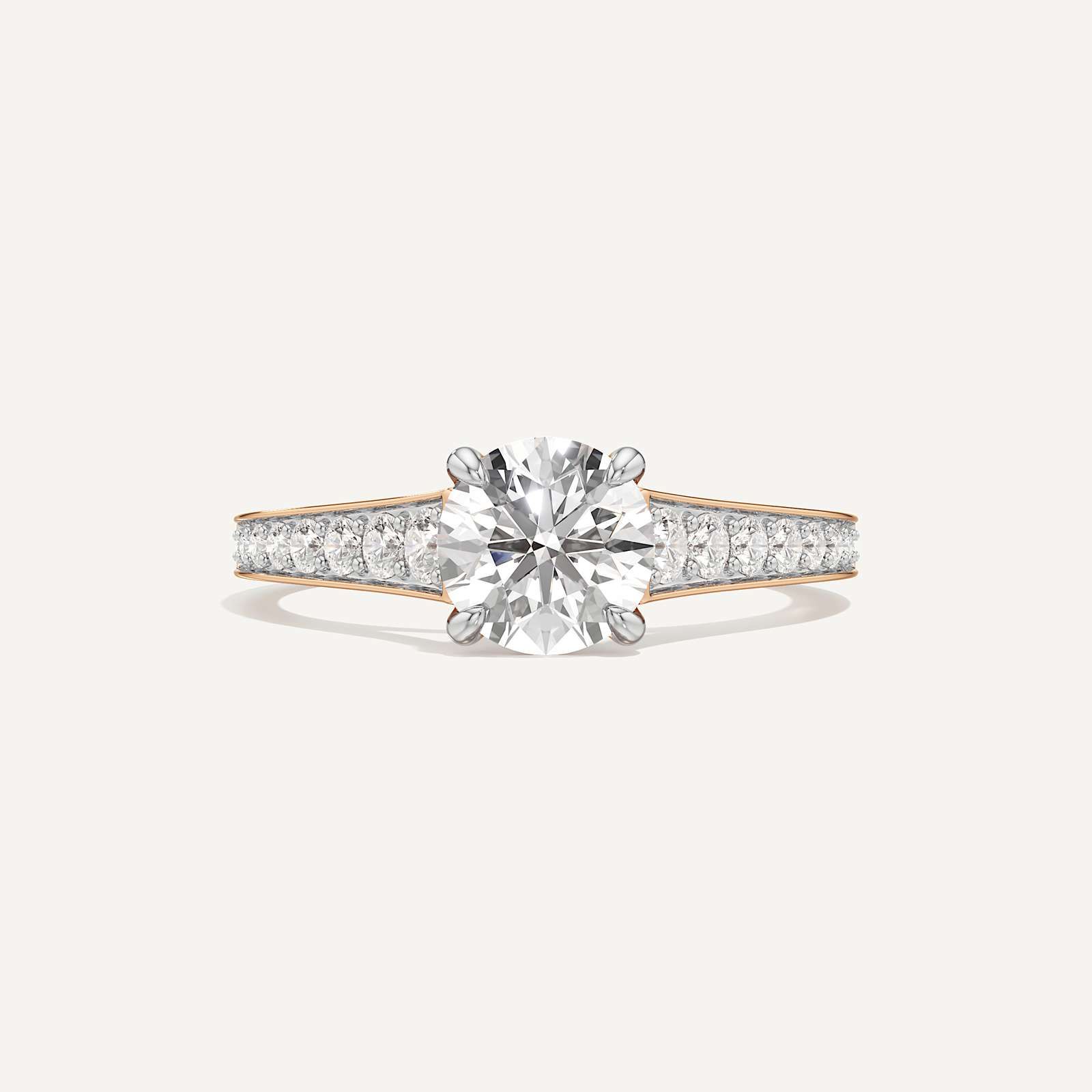 Classic Pave solitaire
