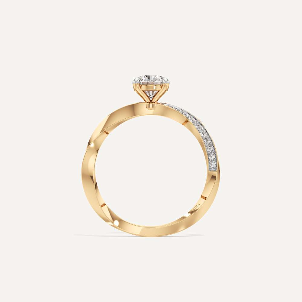 Rope Shank Solitaire Diamond