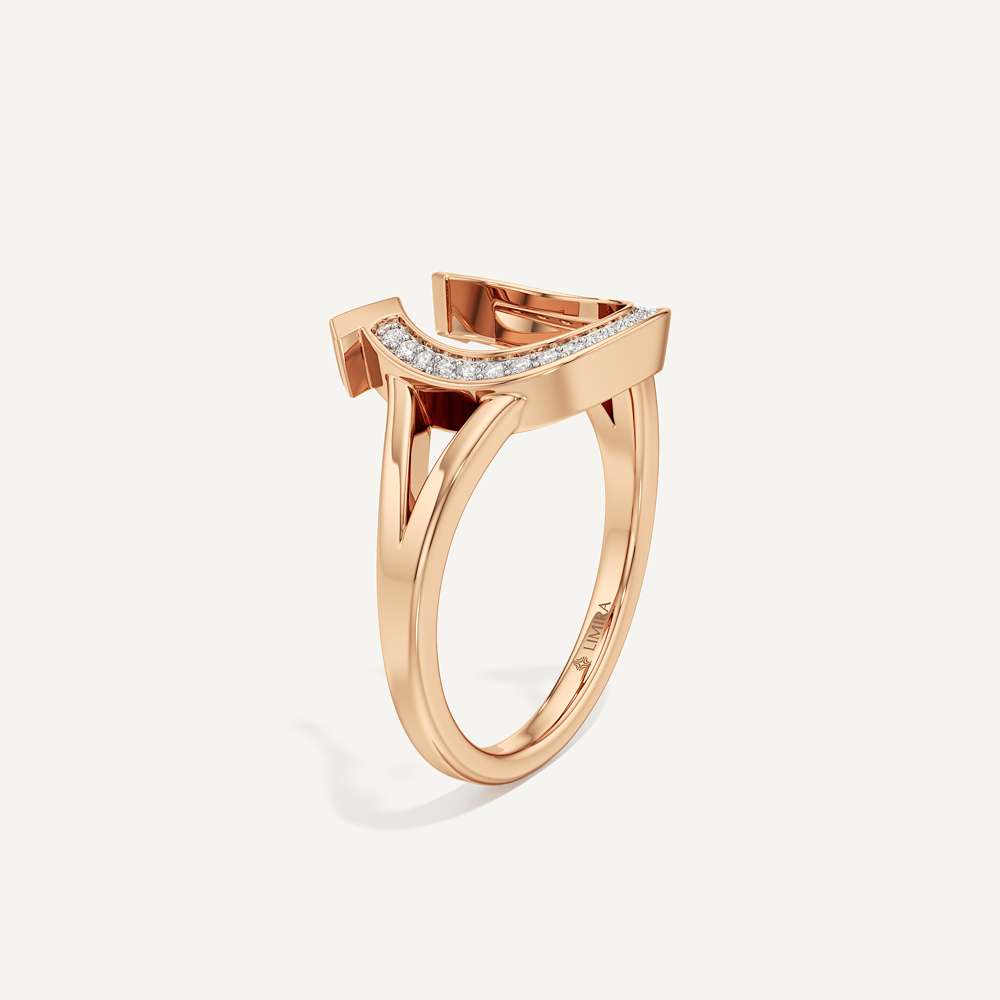 Fortuna Classic Horseshoe Ring