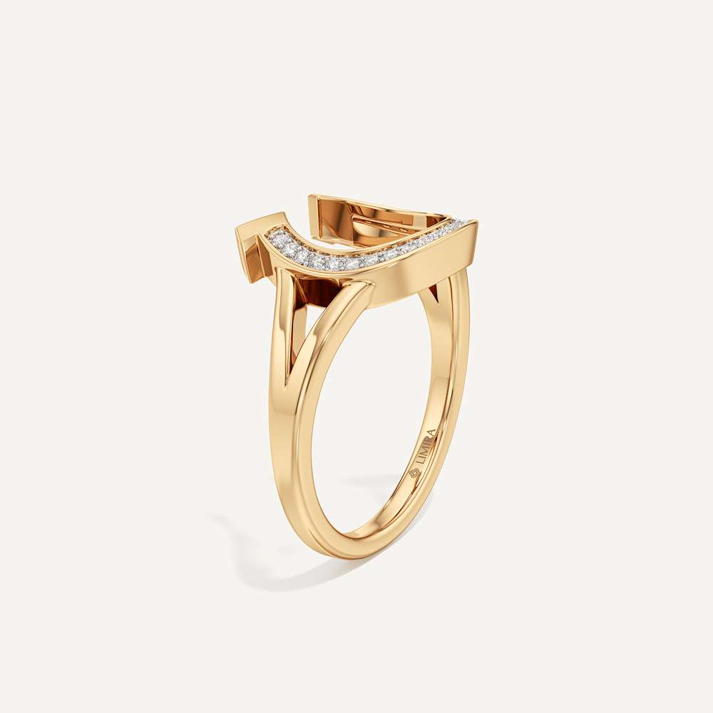 Fortuna Classic Horseshoe Ring