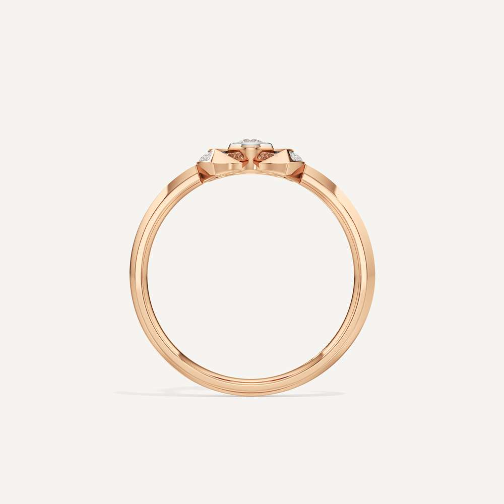 Meridian Loop Horseshoe Ring