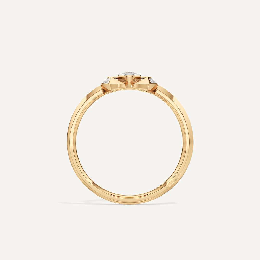 Meridian Loop Horseshoe Ring