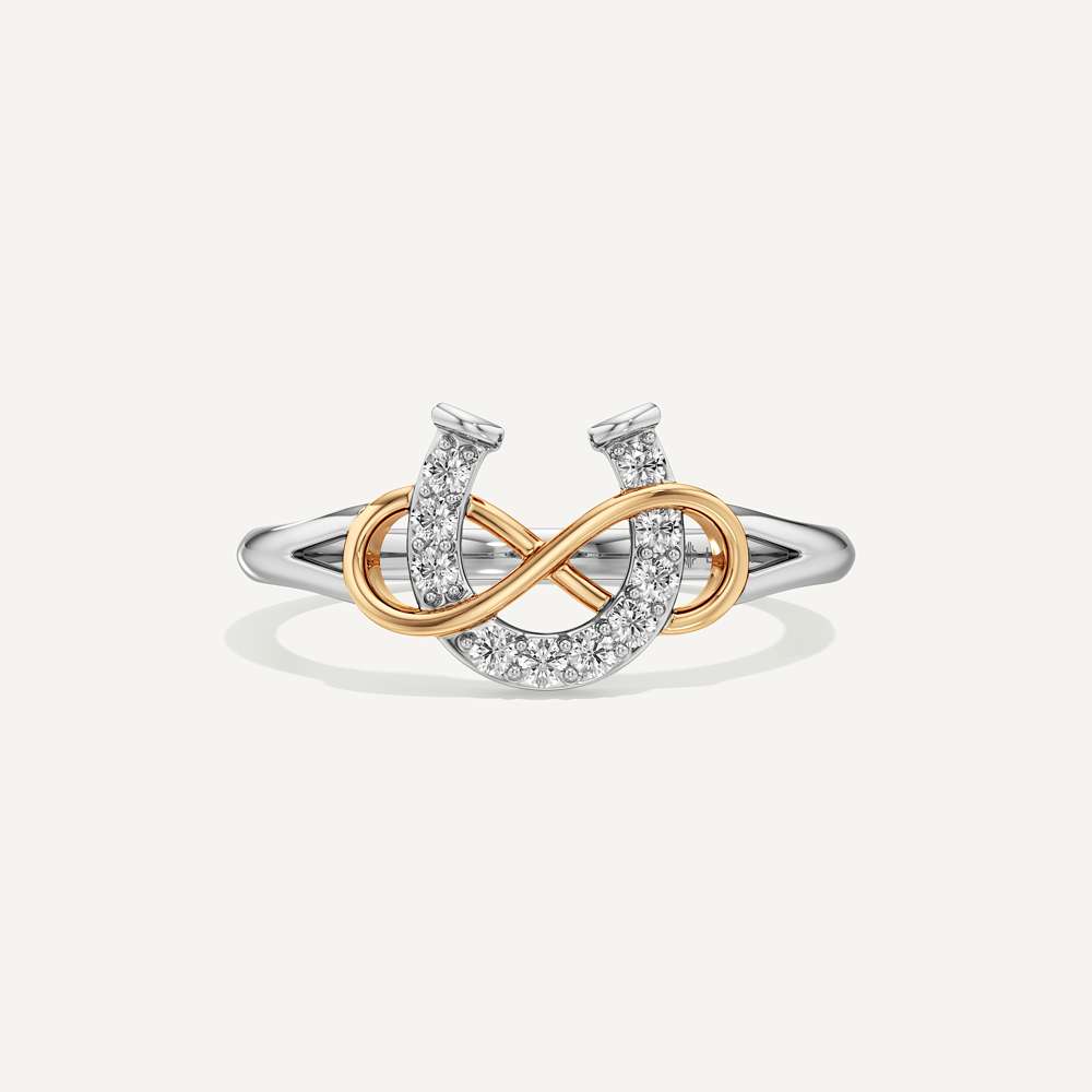 Infinity Horseshoe Ring