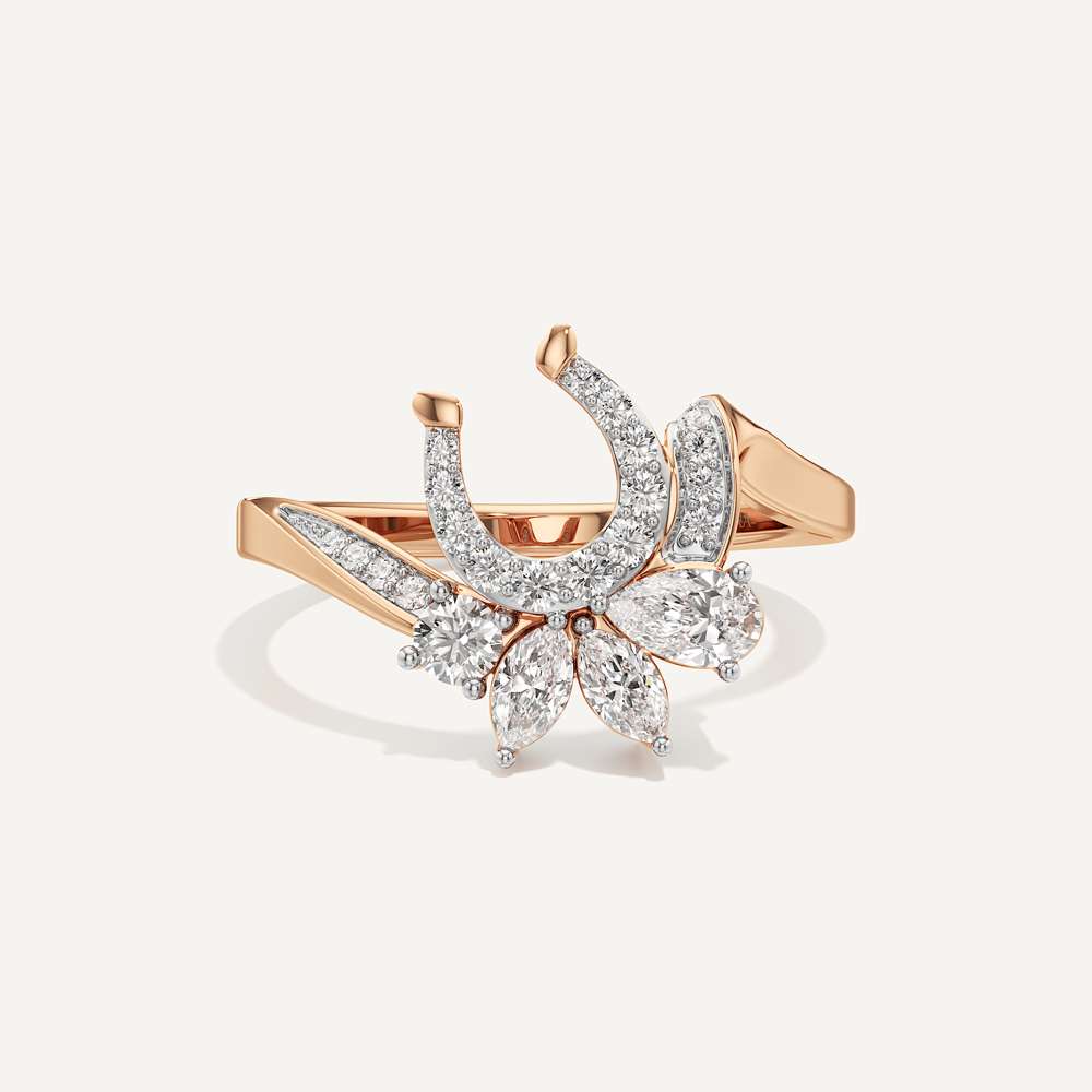 Truffle Cluster Lab Grown Diamond Ring