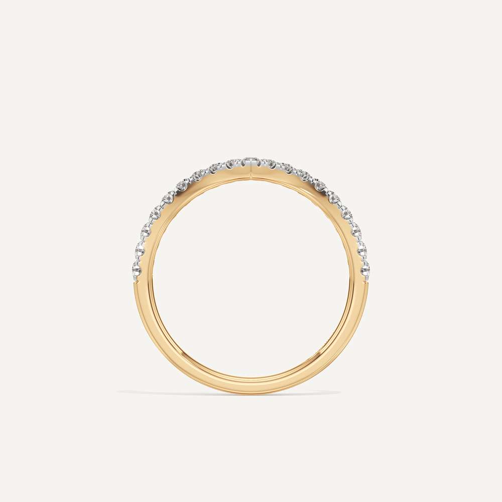 V-Crest Round Diamond