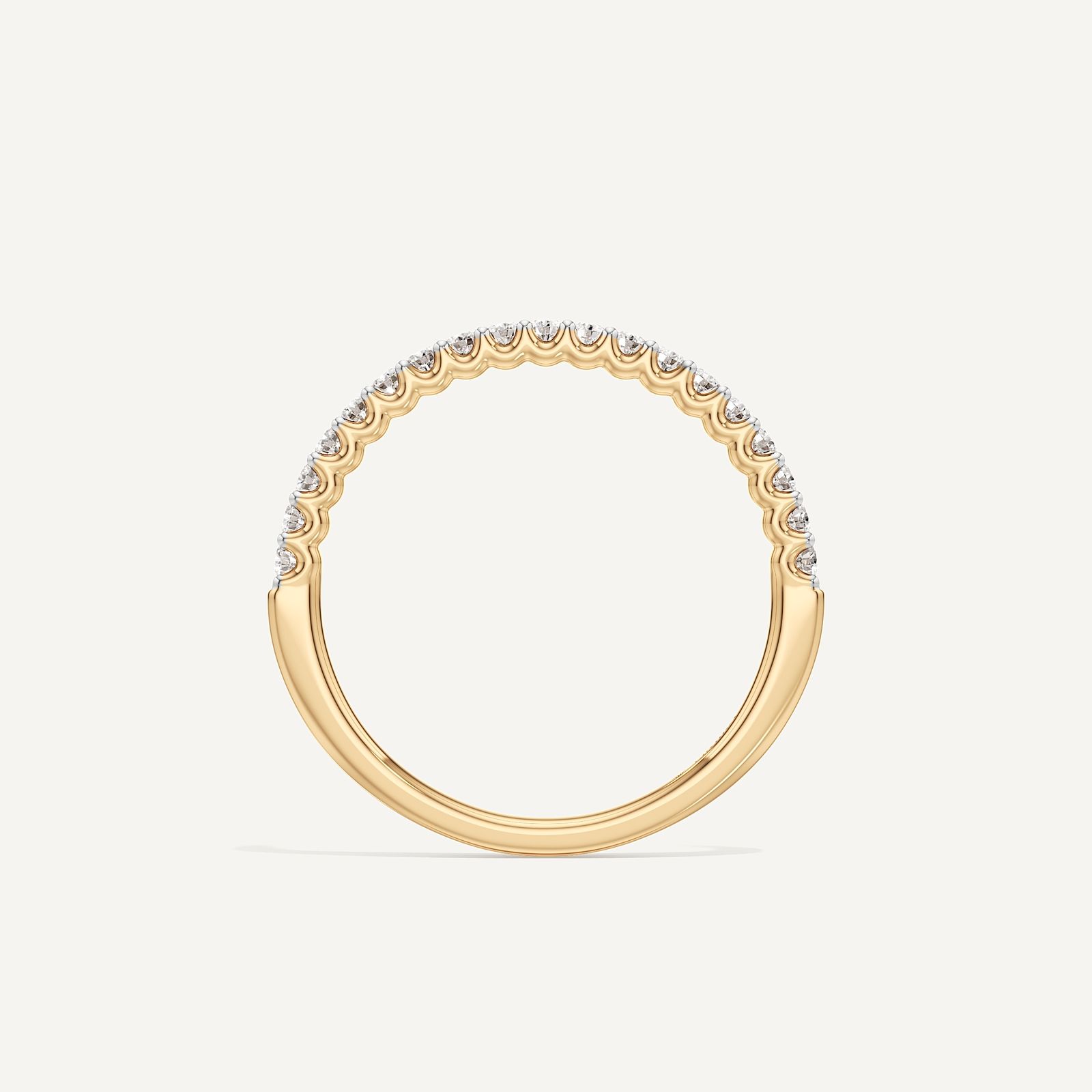 Willow Diamond Wedding Band