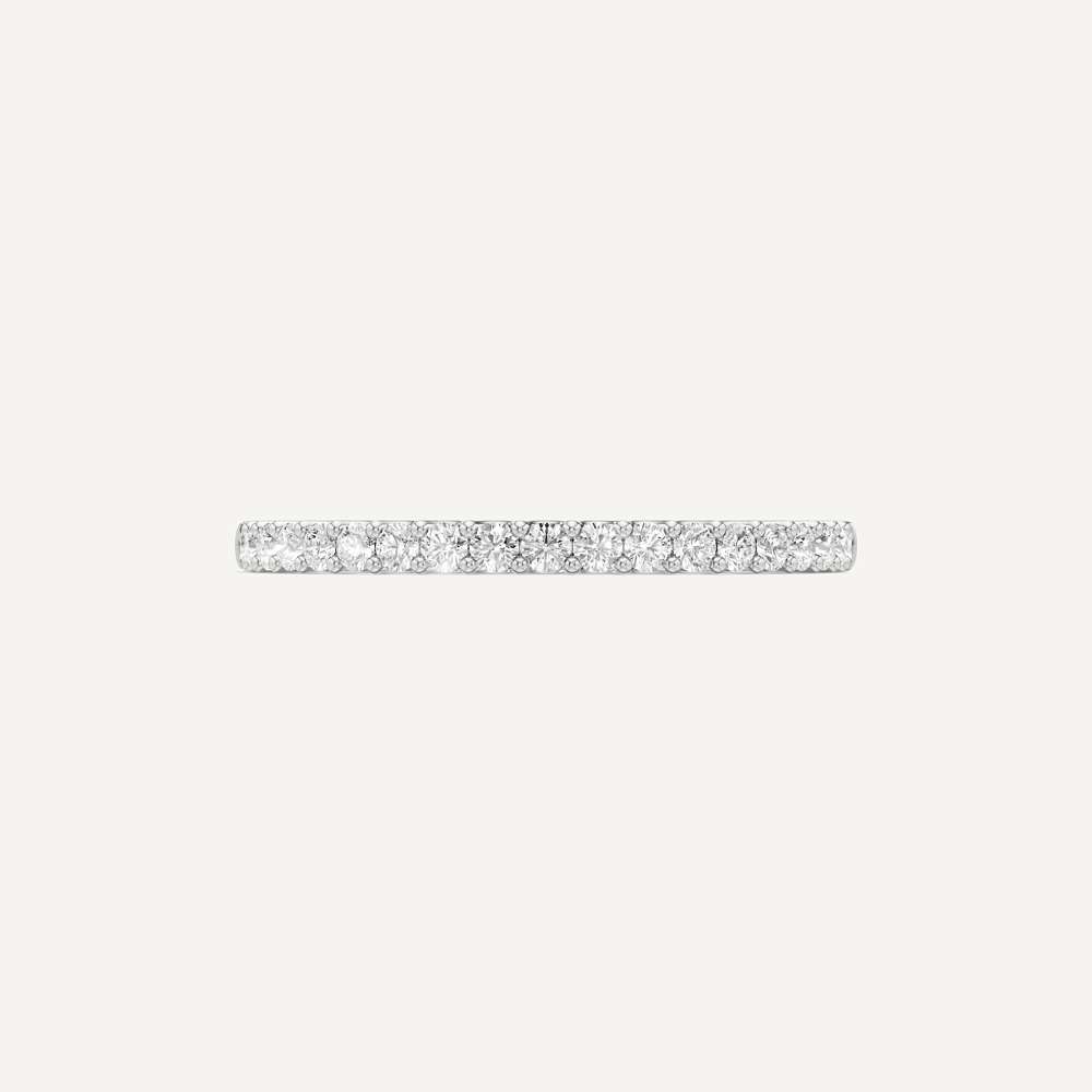 Willow Diamond Wedding Band