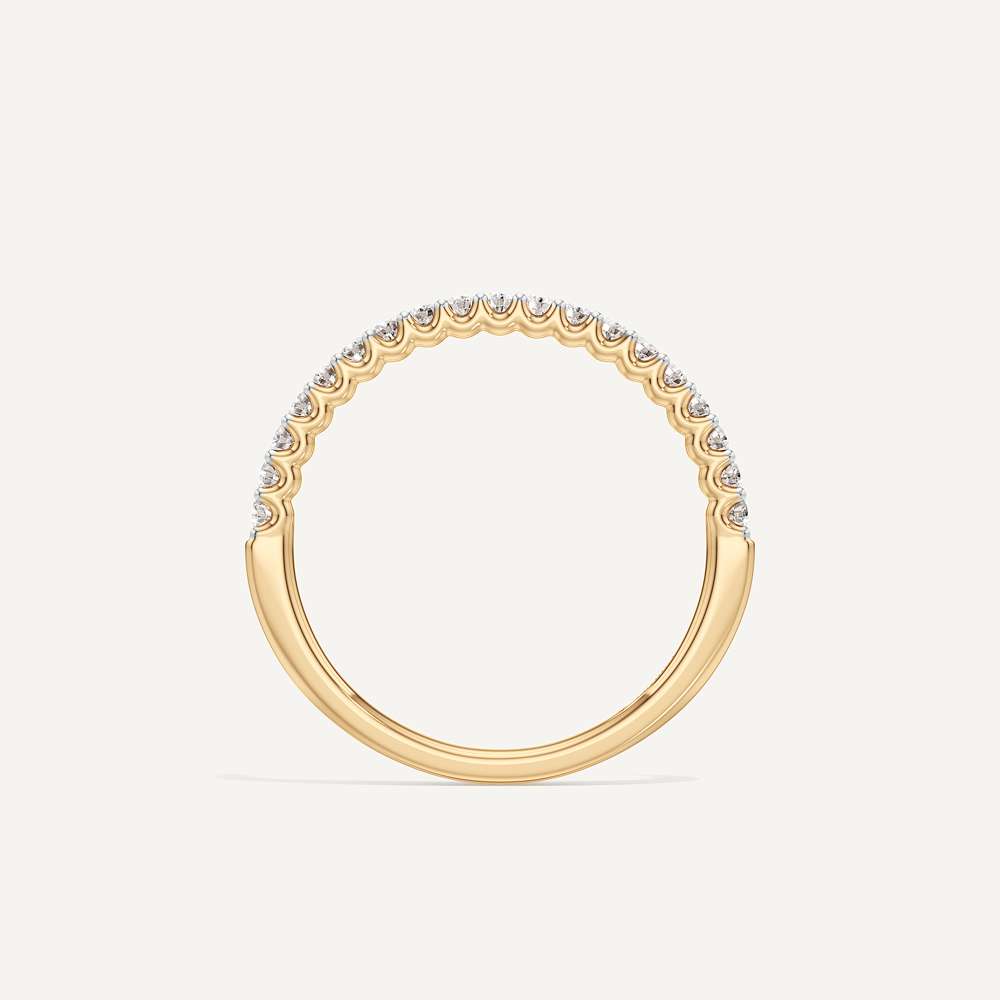 Willow Diamond Wedding Band